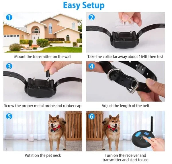 Dual Wireless Boundary and Remote Outdoor Trainer