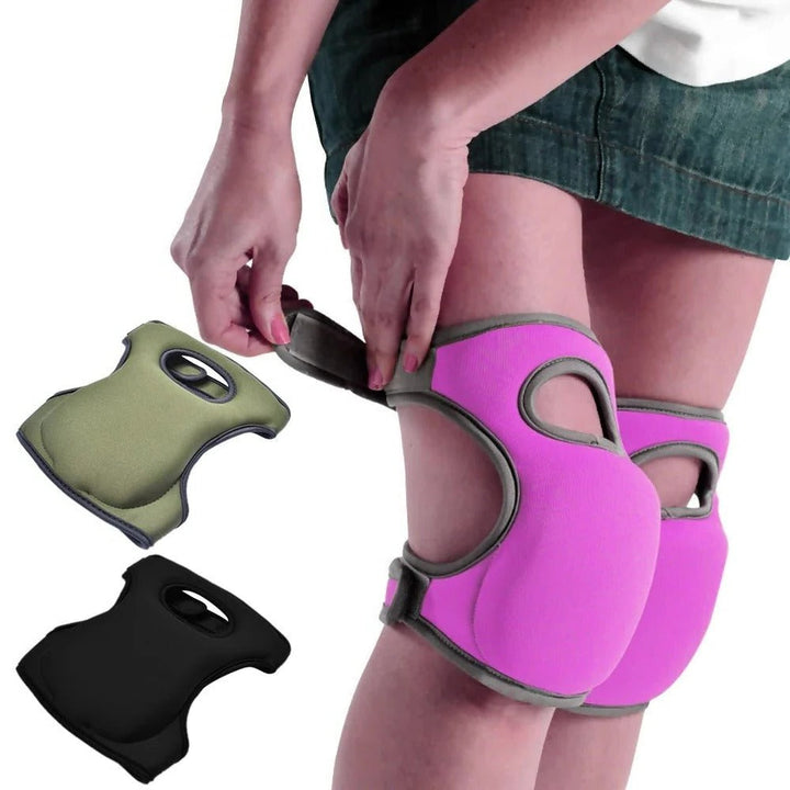 Foam Gardening Knee Pads with Non-Slip Straps