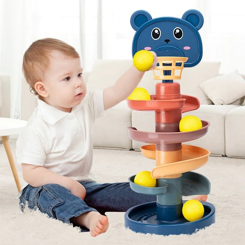 Swirling Ball Drop Toy for Kids