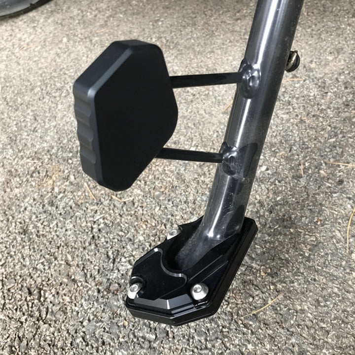 Motorcycle Side Kickstand Extension Pad for Stable Foot Support