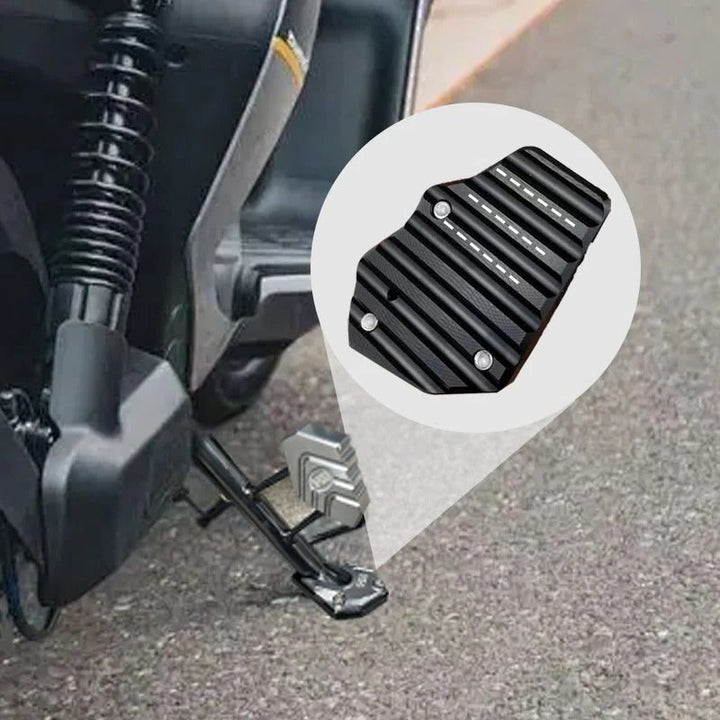 Motorcycle Side Kickstand Extension Pad for Stable Foot Support