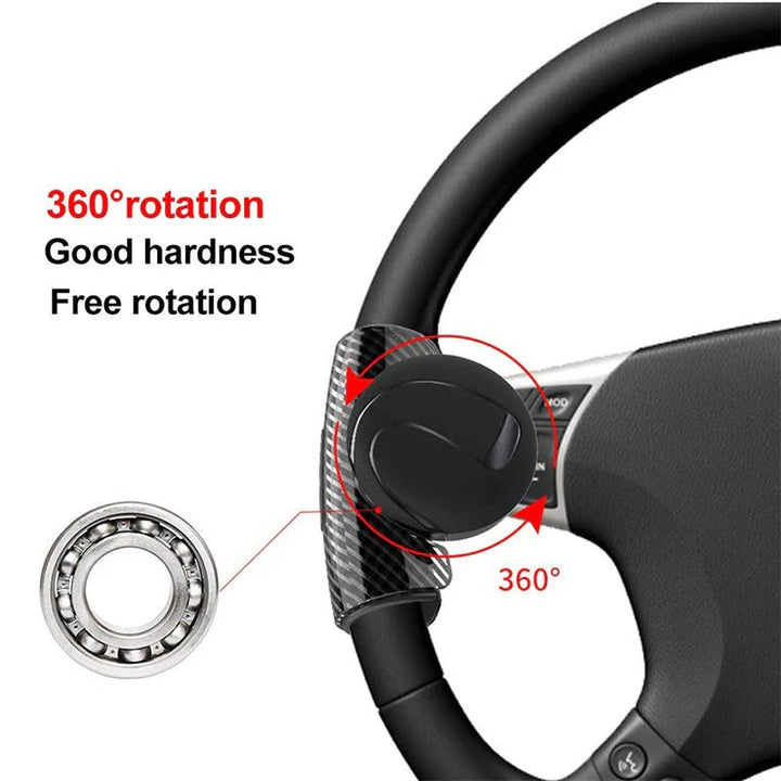 Car Steering Aid Knob with Full Rotation Control