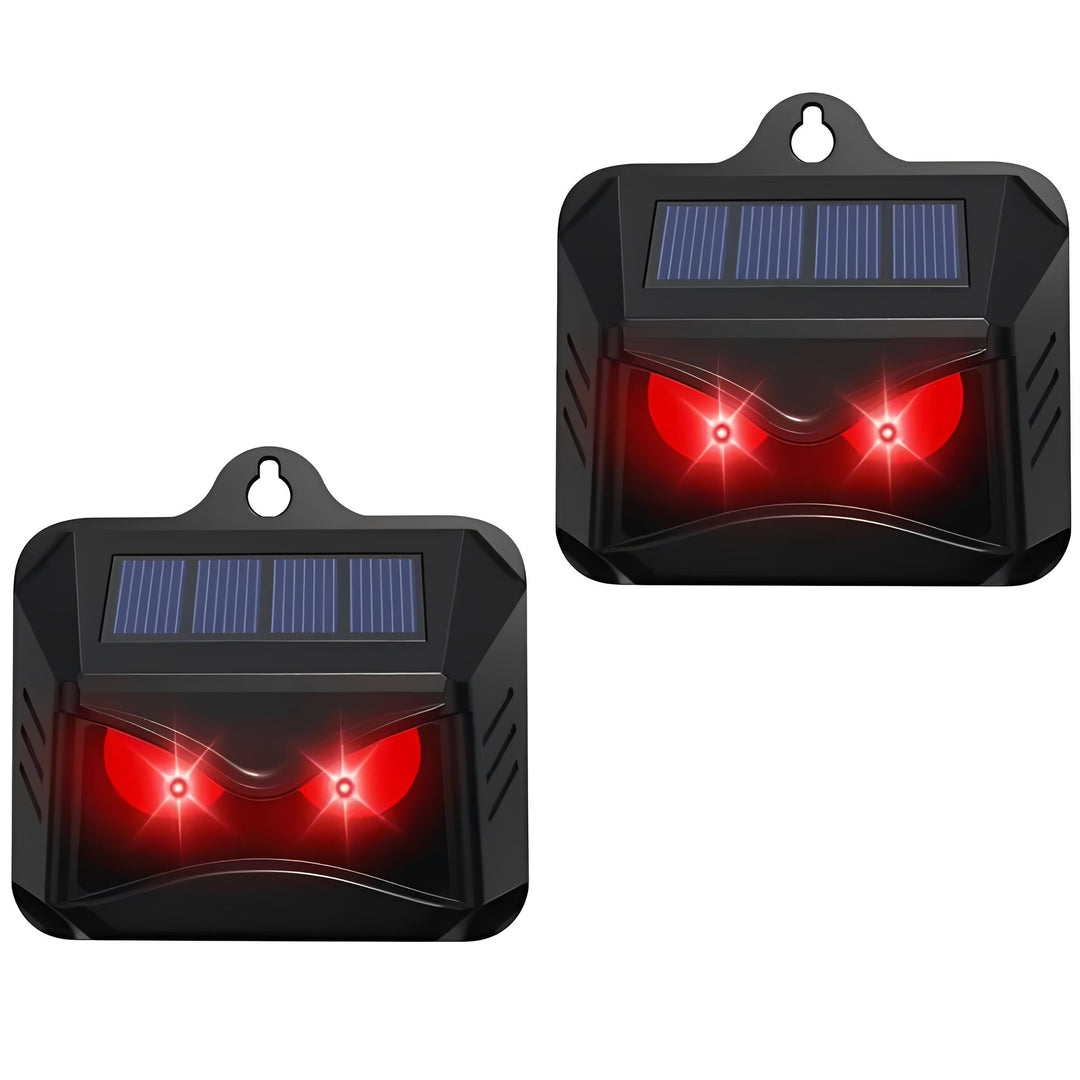 Dual Pack Ultrasonic Pest Deterrent with Solar Charging