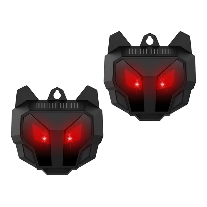 Dual Pack Ultrasonic Pest Deterrent with Solar Charging