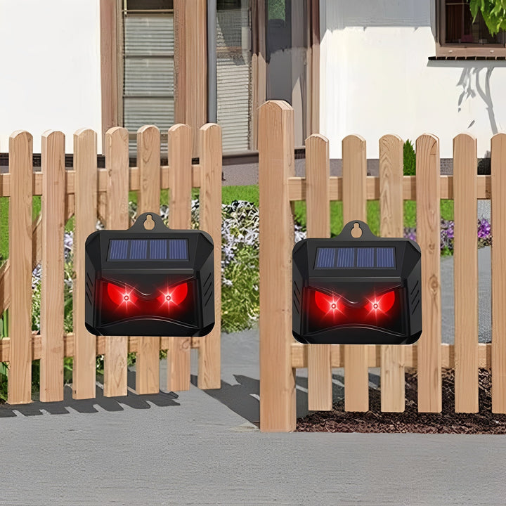 Dual Pack Ultrasonic Pest Deterrent with Solar Charging