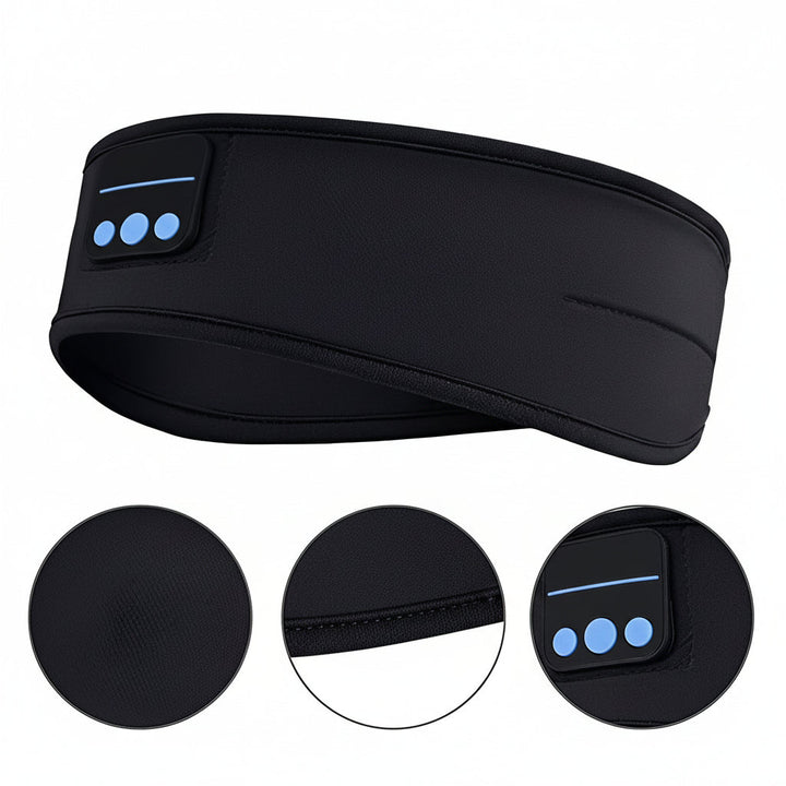 Bluetooth Sleep Headband with Built-In Speakers for Workouts and Rest