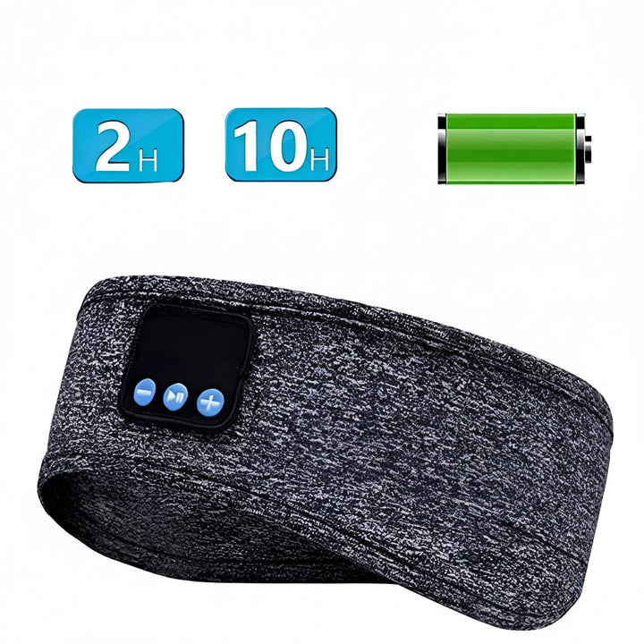 Bluetooth Sleep Headband with Built-In Speakers for Workouts and Rest