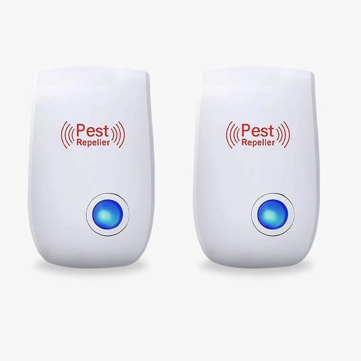Plug-In Ultrasonic Pest Deterrent with Silent Fly and Insect Control