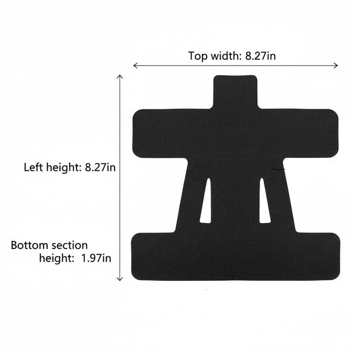 Pre Cut Sports Kinesiology Tape with Waterproof Adhesive for Training and Exercise