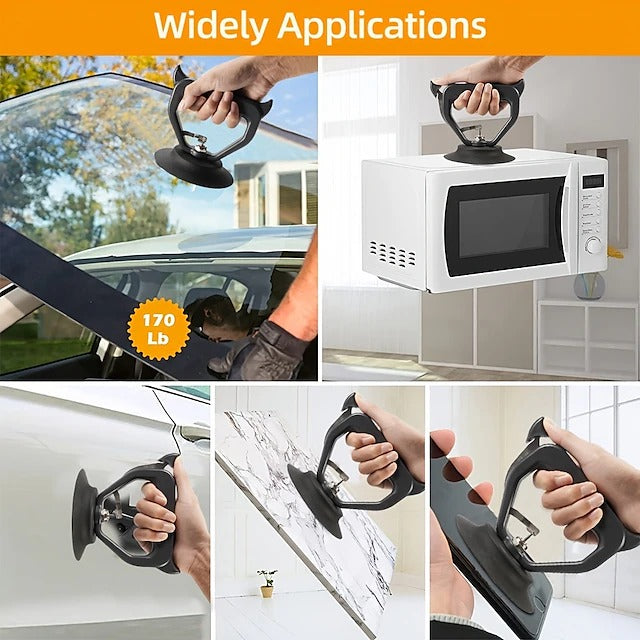 Car Dent Removal Tool with Suction Base and Slide Hammer for Body Panel Repair