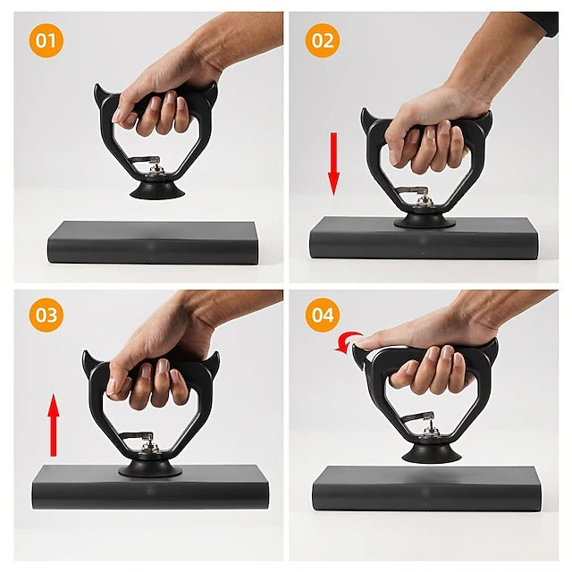 Car Dent Removal Tool with Suction Base and Slide Hammer for Body Panel Repair