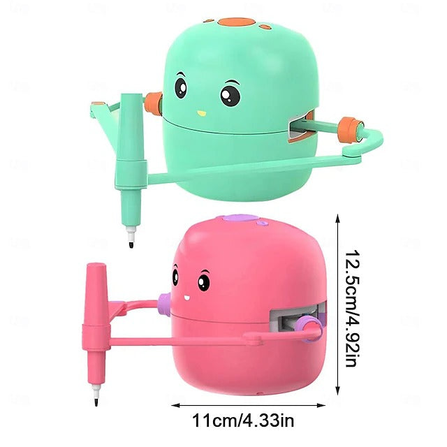 Automatic Sketch Drawing Machine for Kids with 100 Pattern Cards and Dual Pens