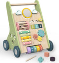 Toddler Skill Center and Wooden Activity Walker