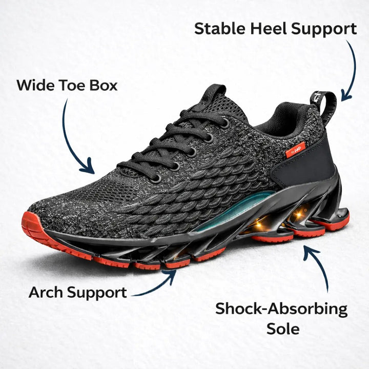 Orthopaedic Athletic Sneakers for Men with Supportive Cushioning