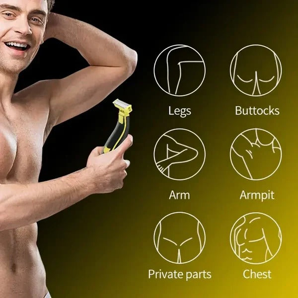 Cordless Rechargeable Mens Shaver and Beard Trimmer