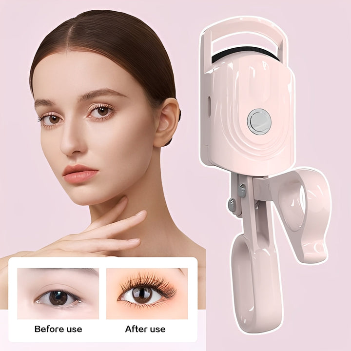 Battery Powered Heated Eyelash Wand for Extended Curl and Eye Definition