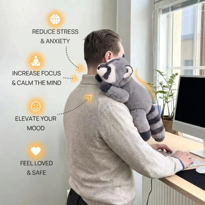 Weighted Plush Stuffed Animal for Calming Comfort