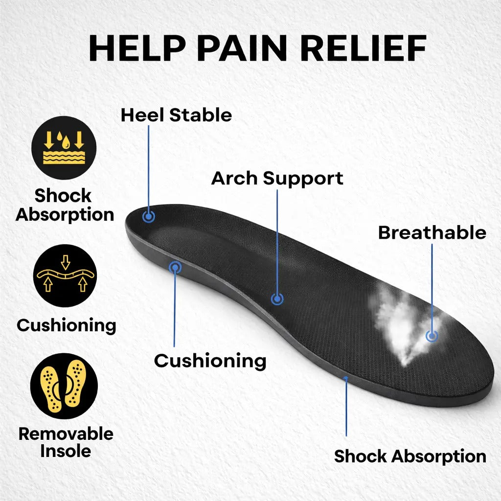 Orthopaedic Athletic Sneakers for Men with Supportive Cushioning
