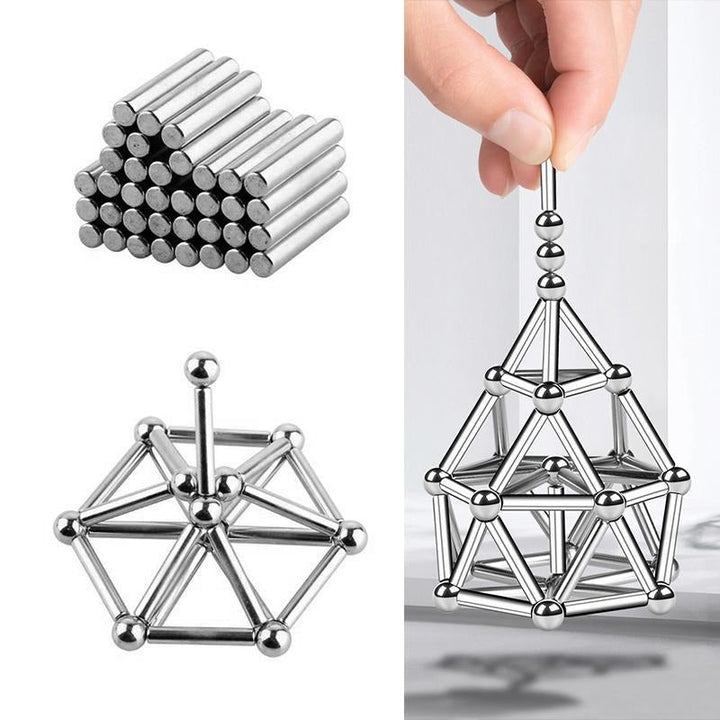 Magnetic Sphere Kit and Creative DIY Rods