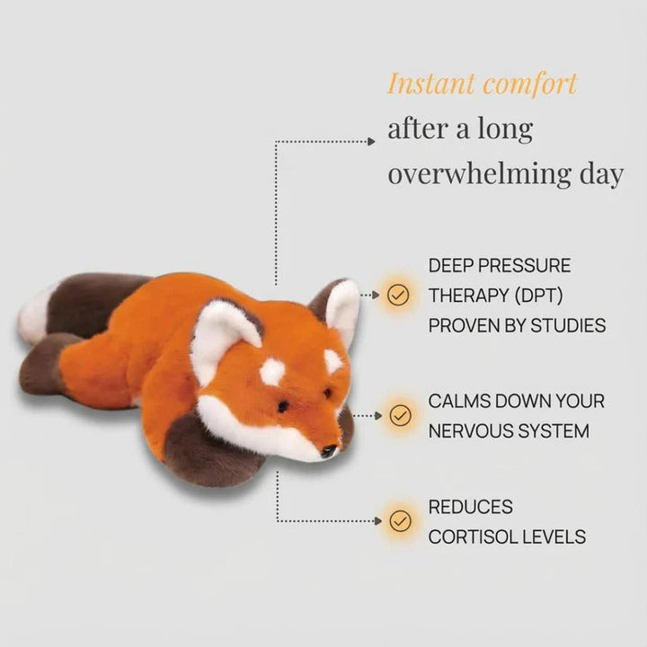 Weighted Plush Stuffed Animal for Calming Comfort