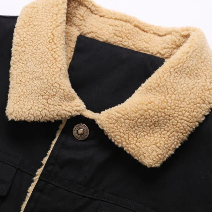 Retro Style Jacket for Men with Classic Fit and Durable Exterior