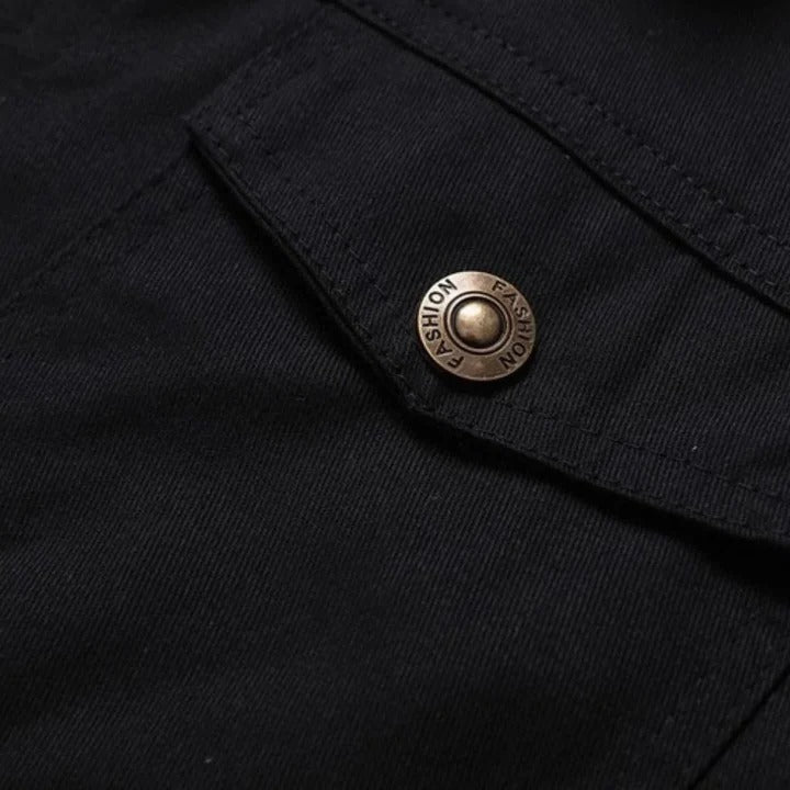 Retro Style Jacket for Men with Classic Fit and Durable Exterior