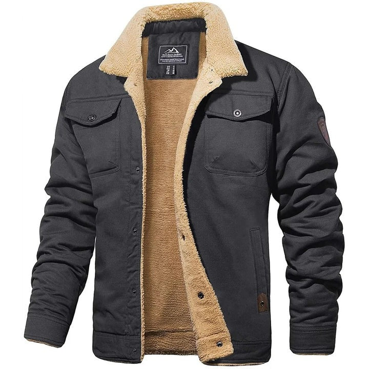 Retro Style Jacket for Men with Classic Fit and Durable Exterior