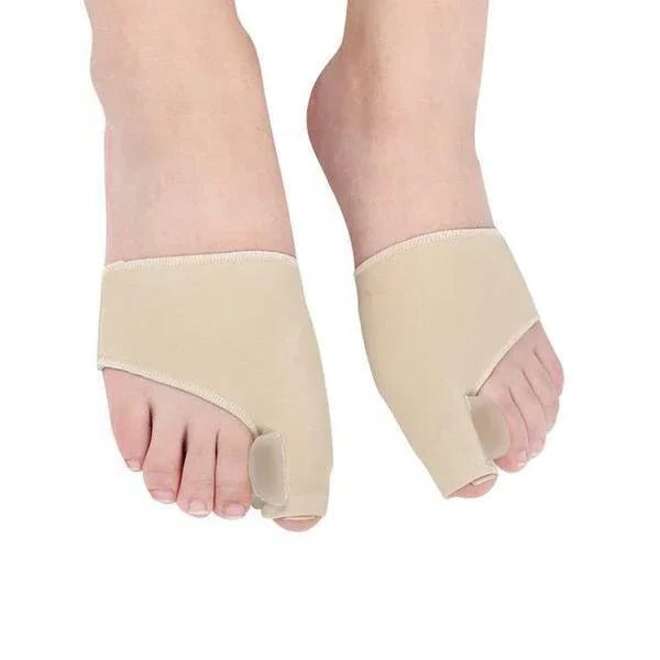 Fabric Forefoot Wrap with Big Toe Silicone Gel Sleeve
