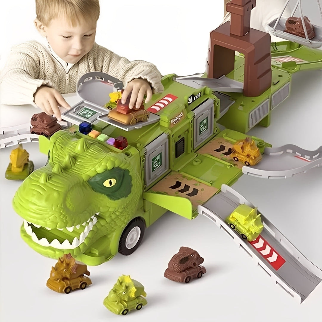 Dual Dinosaur Truck and 2-in-1 Creature Toy