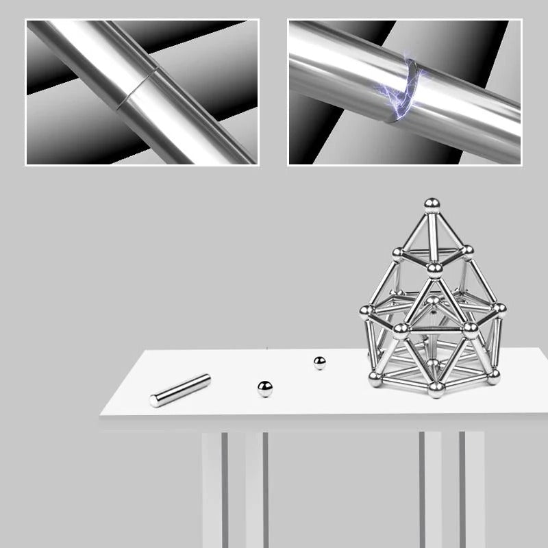 Magnetic Sphere Kit and Creative DIY Rods