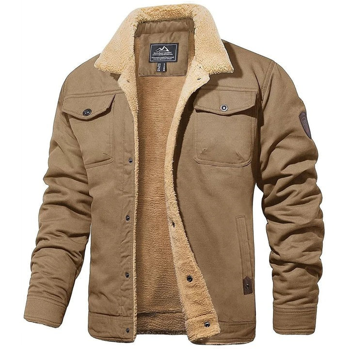Retro Style Jacket for Men with Classic Fit and Durable Exterior