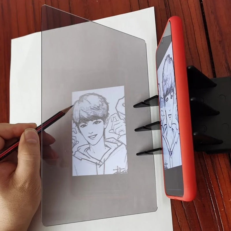 LED Illuminated Copy Board with Adjustable Brightness for Sketch and Illustration Tracing