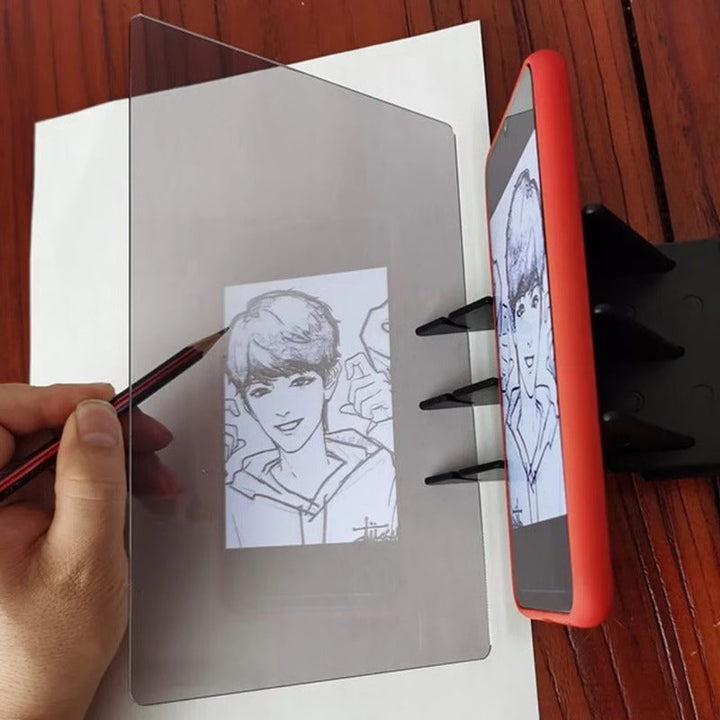 LED Illuminated Copy Board with Adjustable Brightness for Sketch and Illustration Tracing