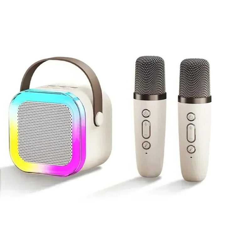 Portable Bluetooth Karaoke Speaker with Built-In Microphone