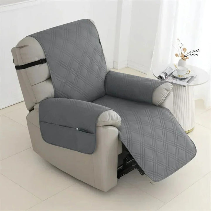 Quilted Waterproof Recliner Slipcover, Pet Friendly Furniture Protector
