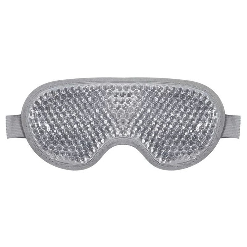 Reusable Gel Bead Eye and Face Cooling Mask with Hot and Cold Therapy for Puffiness and Relaxation