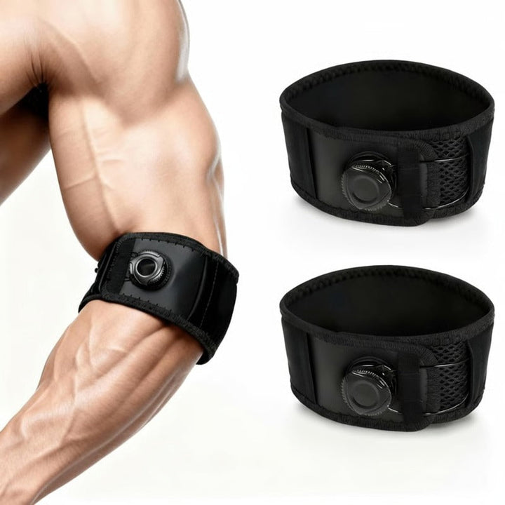 Adjustable Elbow Brace with Dial Compression Strap