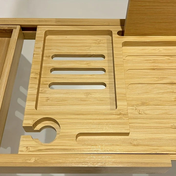 Bamboo Bathtub Tray