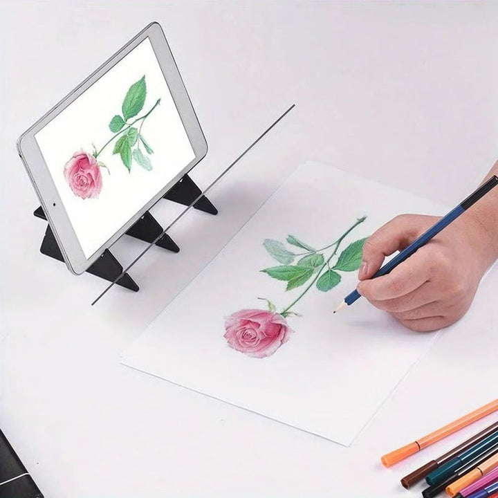 LED Illuminated Copy Board with Adjustable Brightness for Sketch and Illustration Tracing