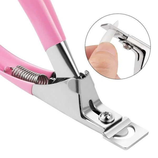 Heavy Duty Nail Tip Cutter for Acrylic and Gel Nails, Professional and Home Use