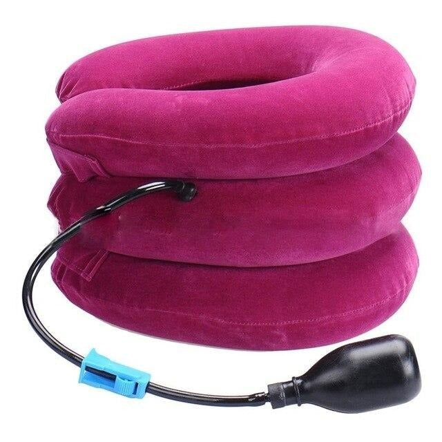 Three Layer Inflatable Neck Stretcher, Adjustable Support Collar