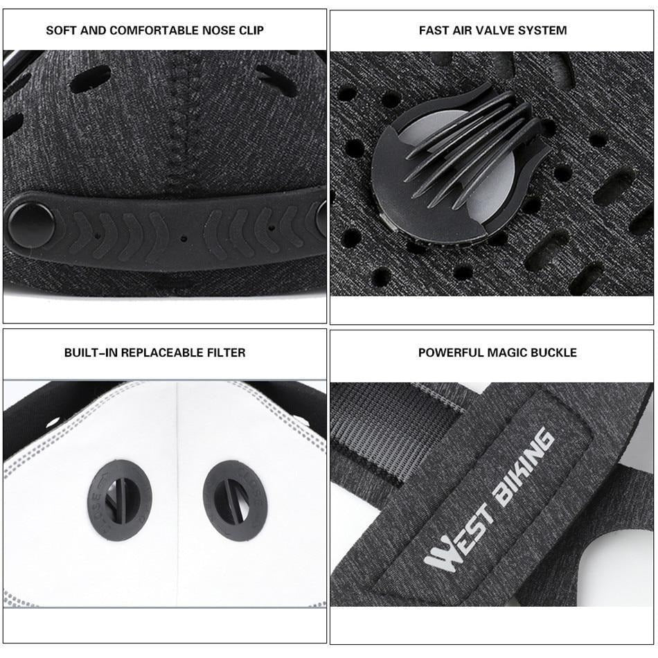 Breathable Face Mask with Replaceable Filter