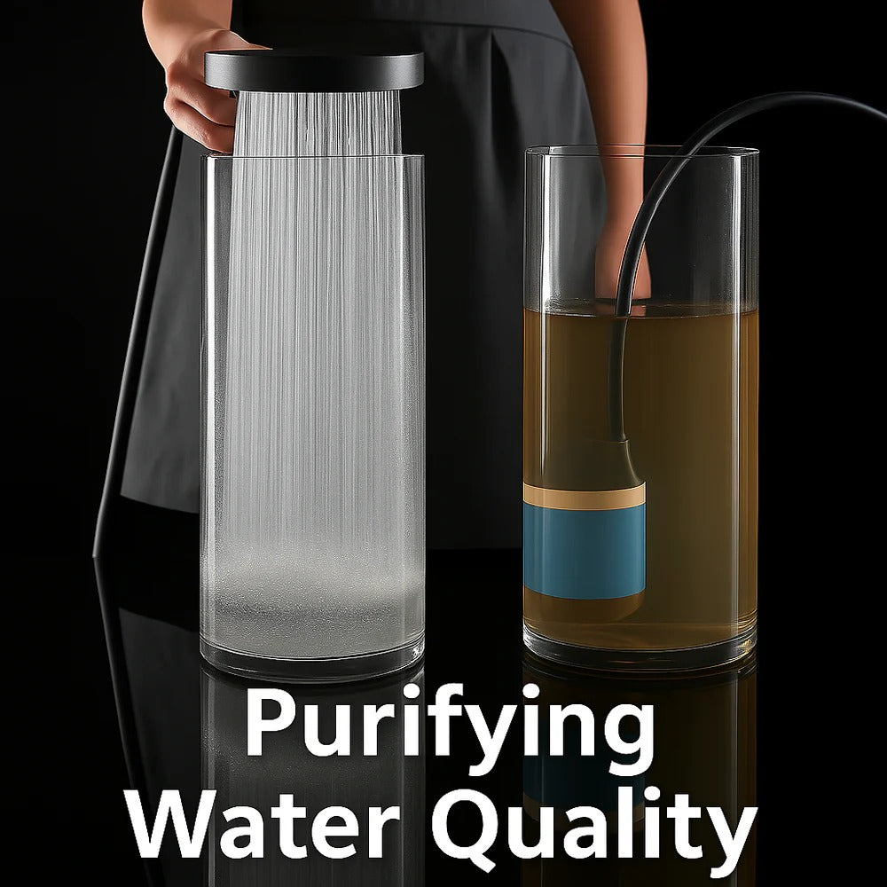 Turbo Boost Shower Head with Filtration System
