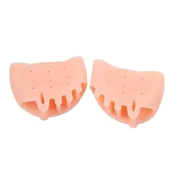Gel Forefoot Pad with Five-Toe Spreading Slots