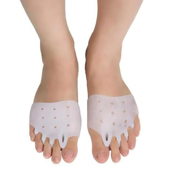 Gel Forefoot Pad with Five-Toe Spreading Slots
