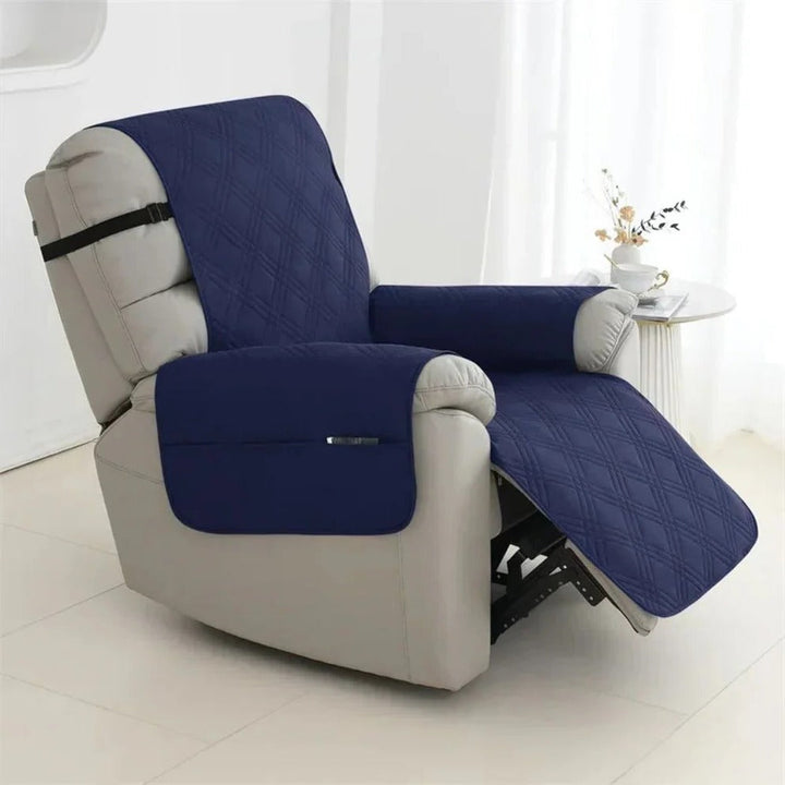Quilted Waterproof Recliner Slipcover, Pet Friendly Furniture Protector