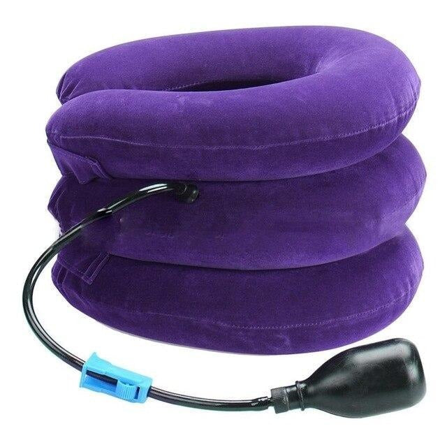 Three Layer Inflatable Neck Stretcher, Adjustable Support Collar