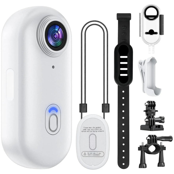 Waterproof 4K Thumb Camera with Wearable POV Design and 128GB Built In Storage