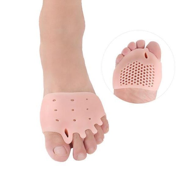 Gel Forefoot Pad with Five-Toe Spreading Slots