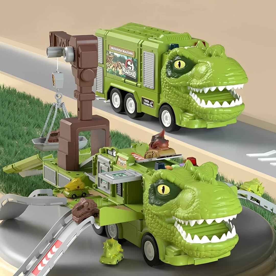 Dual Dinosaur Truck and 2-in-1 Creature Toy